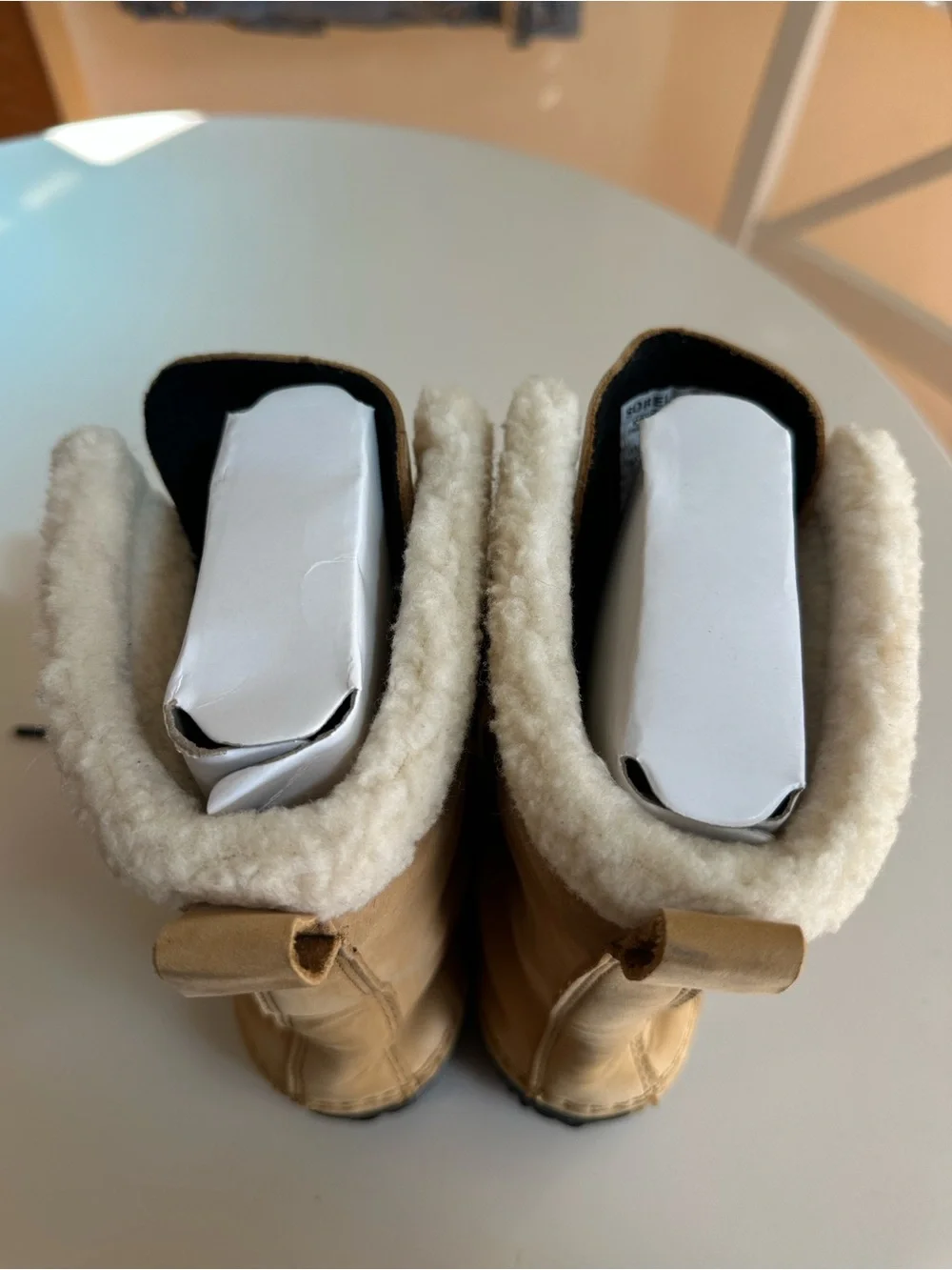 Sorel Women’s Tan and Black Winter Boot